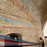 I Guerrilla Knitting in azione a Bitetto 